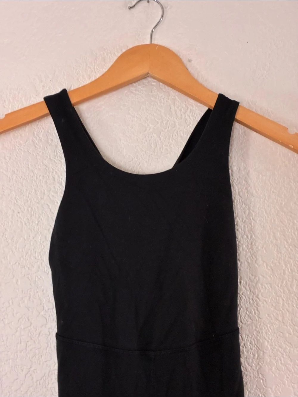 Old Navy | Like new black sleeveless flare leg stretch jumpsuit girls size 8